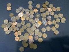 Over 50x United States of America & Canadian 1c Coins