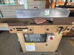 SCM F3A Woodworking Jointer/Planer and Trolley