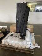 Pallet Bubble Wrap, Lge Qty Cloth Bags, Flags Poles and Brown Paper