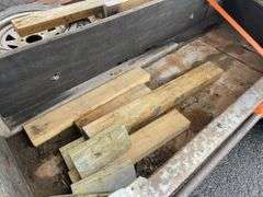 2005 Dual Axle Box Trailer inc LVL Timber