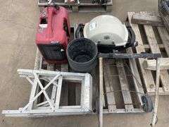 Weber BBQ, Step Ladders & Generator (parts)