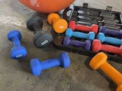 Exercise Equipment inc Weights (1-5kg)