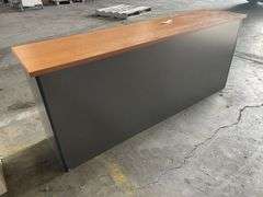 Laminate Office Low Laying Cabinet - 1.8mLx450mmW