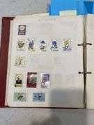Hardcover Stamp Album inc Mix of World Stamps