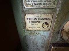 Metal Lathe Hamatu THD-6 with Qty Tooling
