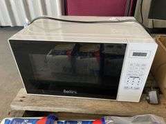 Pallet Computer Gear, Suitcase, Bellini Microwave and Auto Feeder