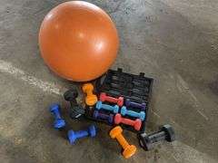 Exercise Equipment inc Weights (1-5kg)