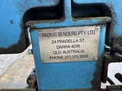 Blue Radius Pipe Bender