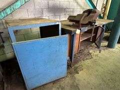 Steel Workbench inc Vice and Storage 1700mm x 900mm