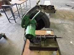 Hitachi CC 14SF Cut Off Saw on Trolley