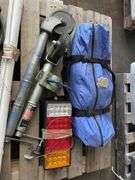 Light Bars, Blind, Jockey Wheels, Trailer Lights, Inverter and Shower Tent