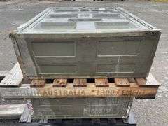 2x Plastic Storage Boxes inc Canvas Containers