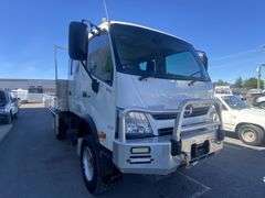 2018 Hino 300  817 4x4 Series Tray Truck - COI