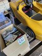 Pedal Car, DVD's, Glassware  & Games