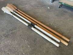 2x Pairs Timber Oars
