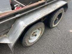 2005 Dual Axle Box Trailer inc LVL Timber