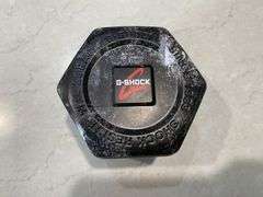 As New Men's Black and Gold Casio G-Shock Watch