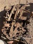 Air Tank, Discs, Bolt Cutters, Chain and Parts
