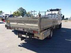 2015 Isuzu FRR500 Dual Cab Split Tray Tip Truck - WINTON