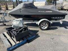 2011 Seadoo RXTX260 Jetski & Trailer - Non Operational