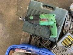 Pallet Socket Kits, Screw Drivers, Hitachi Elect Drill, Hand Tools etc