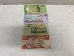 4x International Notes inc Singaporean & Fijian