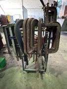 Metal Storage Trolley inc Assorted Clamps and Tooling