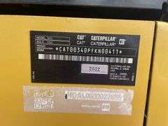 2022 Caterpillar 340 Track Excavator (1,330hrs)