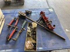 Timber Workshop Bench inc Tooling, Identification Studs, Welding Clamps etc 1800mm x 900mm