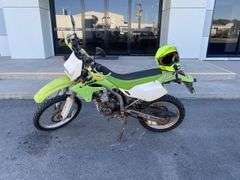2006 Kawasaki KLX250 Motorbike & Helmet 