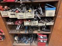 Timber Cabinet including Power Tools, Handheld Tooling & Workshop Contents