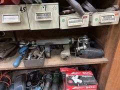 Timber Cabinet including Power Tools, Handheld Tooling & Workshop Contents