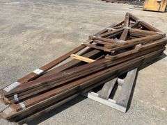 Qty Hardwood Roof Trusses - Assorted