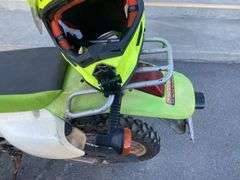 2006 Kawasaki KLX250 Motorbike & Helmet 