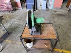 Hitachi CC 14SF Cut Off Saw on Trolley