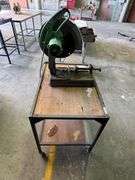 Hitachi CC 14SF Cut Off Saw on Trolley