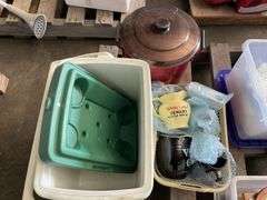 Pallet of Cutlery and Crockery
