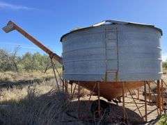 Sherwell 25T Portable  Grain Silo