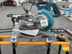 Makita Mitresaw and Extendable Bench