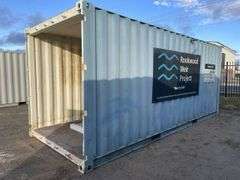 6m Open Ended Container Shelter