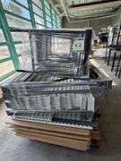 Pallet of Shelving and Stools