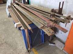 Workshop Bench and Assorted  Sash Clamps
