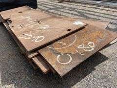 5x Steel Plate approx 800mm x 2400mm