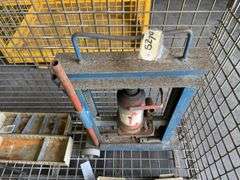 Steel Transport Cage inc Vice and Contents