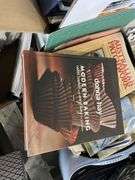 Pallet inc Office Binders, Pots, Iron and Multiple Cookbooks Assorted Books