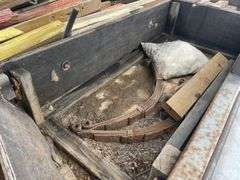 2005 Dual Axle Box Trailer inc LVL Timber