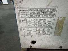 Cigweld Transmig 400/4R Welder