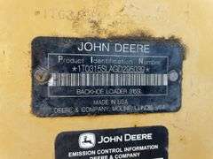2015 John Deere 315SL Backhoe Loader