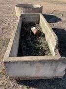 2x Concrete Troughs