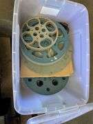 Pallet Antique Model 621 & Eiki Projectors inc Reels